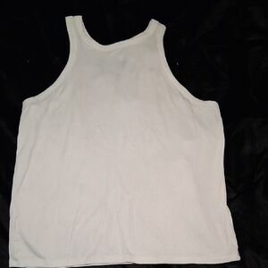 No Boundaries White Tank Top for Women
